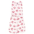 thumbnail image 1 of Hudson Baby Infant Girl Convertible Swaddle Sleep Sack, Blush Rose, 3-9 Months, 1 of 3