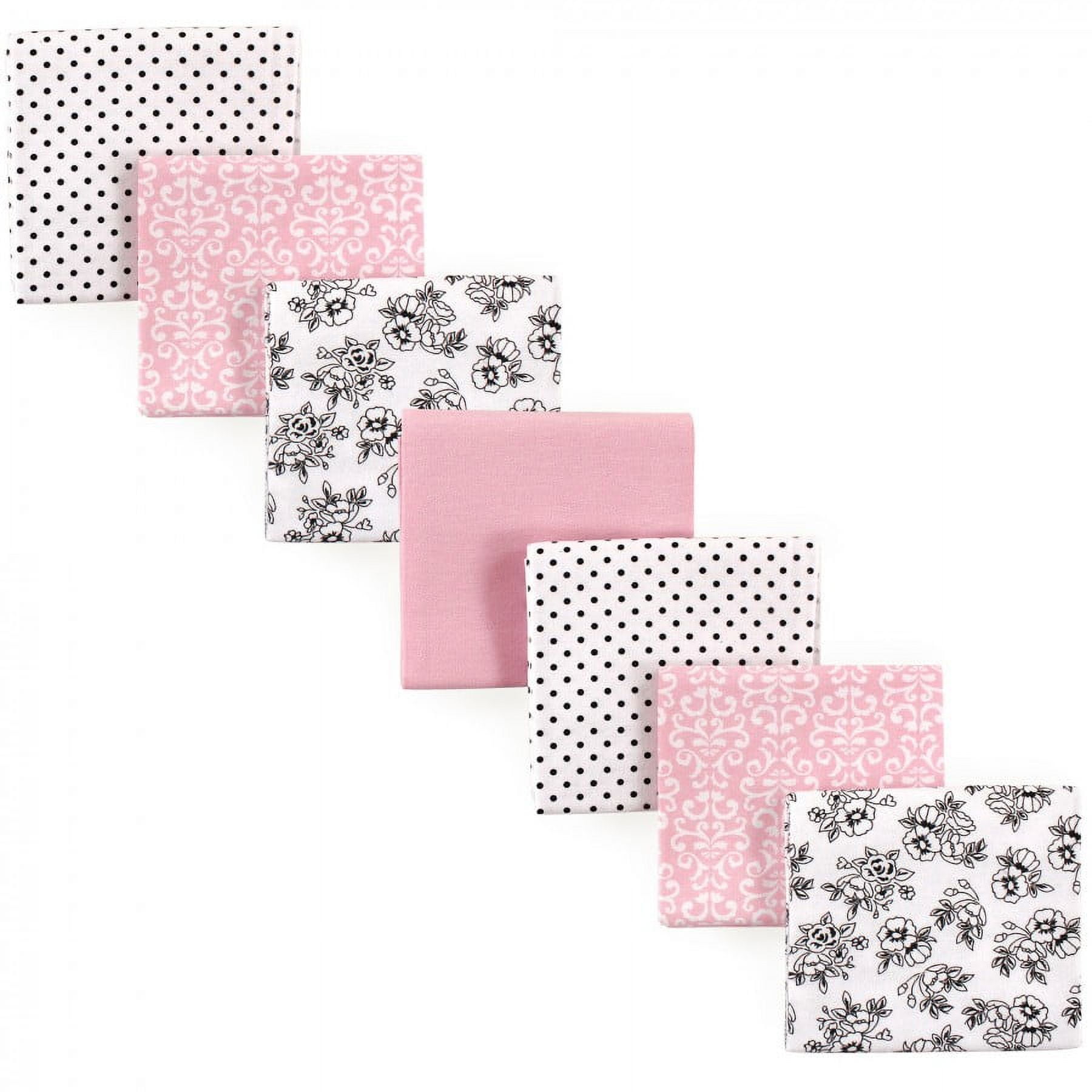 Home | Hudson Baby Infant Girl Cotton Flannel Receiving Blankets Bundle, Butterfly Floral, One Size at Plaza Las Americas in San Juan, PR