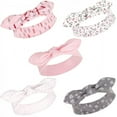 thumbnail image 1 of Hudson Baby Infant Girl Cotton Headbands 5pk, Winter Forest, 0-24 Months, 1 of 6