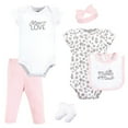 thumbnail image 1 of Hudson Baby Infant Girl Cotton Layette Set, Mini Primrose, 9-12 Months, 1 of 6