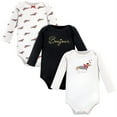 thumbnail image 1 of Hudson Baby Cotton Long-Sleeve Bodysuits, 3-Pack, Newborn- 24 Months, 1 of 5