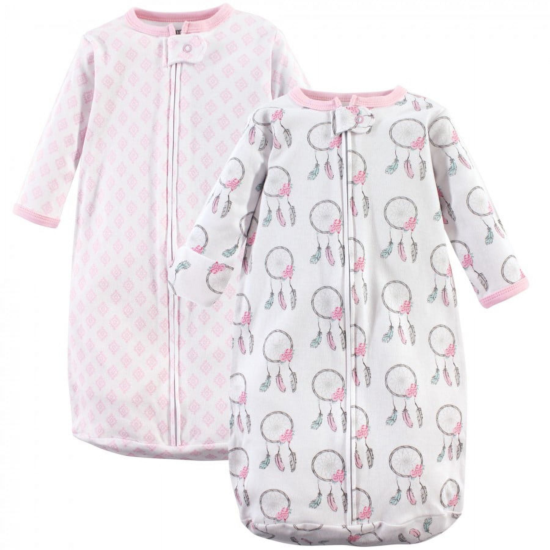 優先配送 Baby Hudson Infant Sleeping Wearable Long-Sleeve Cotton Girl ブランケット・おくるみ