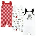 thumbnail image 1 of Hudson Baby Infant Girl Cotton Rompers, Udderly Adorable, 9-12 Months, 1 of 5
