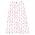 thumbnail image 1 of Hudson Baby Infant Girl Cotton Sleeveless Wearable Sleeping Bag, Sack, Blanket, Flamingo, 0-6 Months, 1 of 1