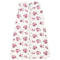 thumbnail image 1 of Hudson Baby Infant Girl Cotton Sleeveless Wearable Sleeping Bag, Sack, Blanket, Rose, 0-6 Months, 1 of 2