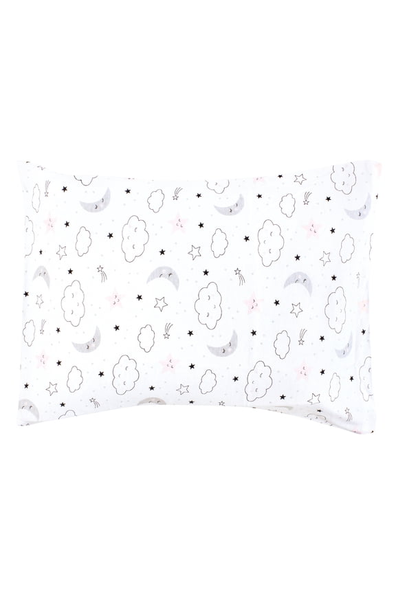 Infant Girl Cotton Toddler Pillow Case, Dreamer, One Size