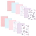 thumbnail image 1 of Hudson Baby Infant Girl Flannel Burp Cloth 12pk, Garden Fairies, One Size, 1 of 3