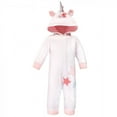 thumbnail image 1 of Hudson Baby Infant Girl Fleece Jumpsuits, Coveralls, and Playsuits 1pk, Rainbow Unicorn, 12-18 Months, 1 of 3