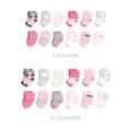 thumbnail image 1 of Hudson Baby Infant Girl Grow with Me Cotton Terry Socks, Pink Moose, 0-6 and 6-12 Months, 1 of 1