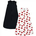 thumbnail image 1 of Hudson Baby Infant Girl Interlock Cotton Sleeveless Sleeping Bag, Poppy Daisy, 18-24 Months, 1 of 4