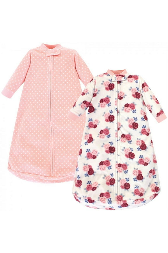 Infant Girl Long-Sleeve Fleece Sleeping Bag, Floral, 0-9 Months