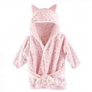 Hudson Baby Infant Boy Plush Animal Face Bathrobe, Fox, 0-9 Months