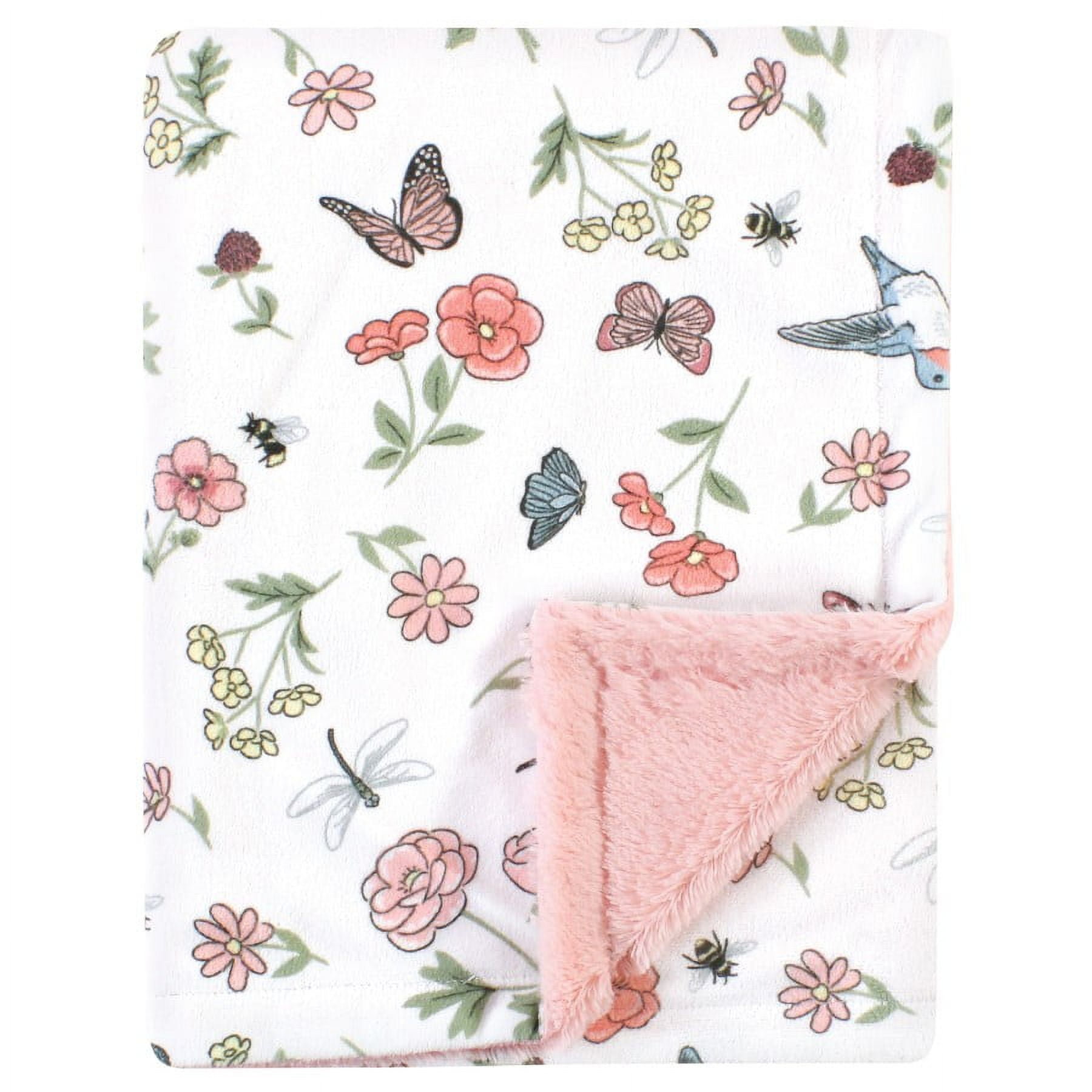 Amazon.com: Hudson Baby Unisex Baby Plush Blanket with Furry