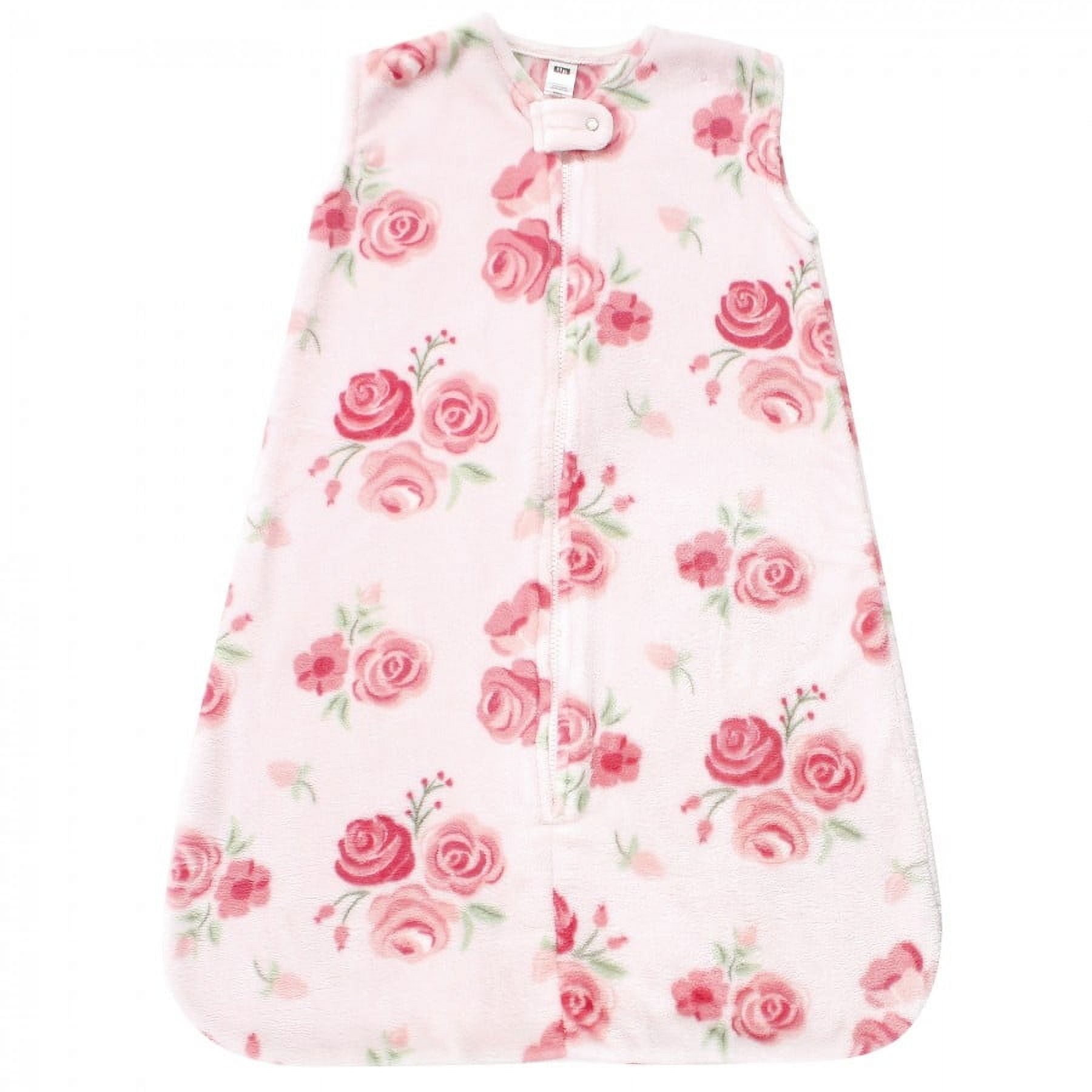 Hudson Baby Infant Girl Interlock Cotton Sleeveless Sleeping