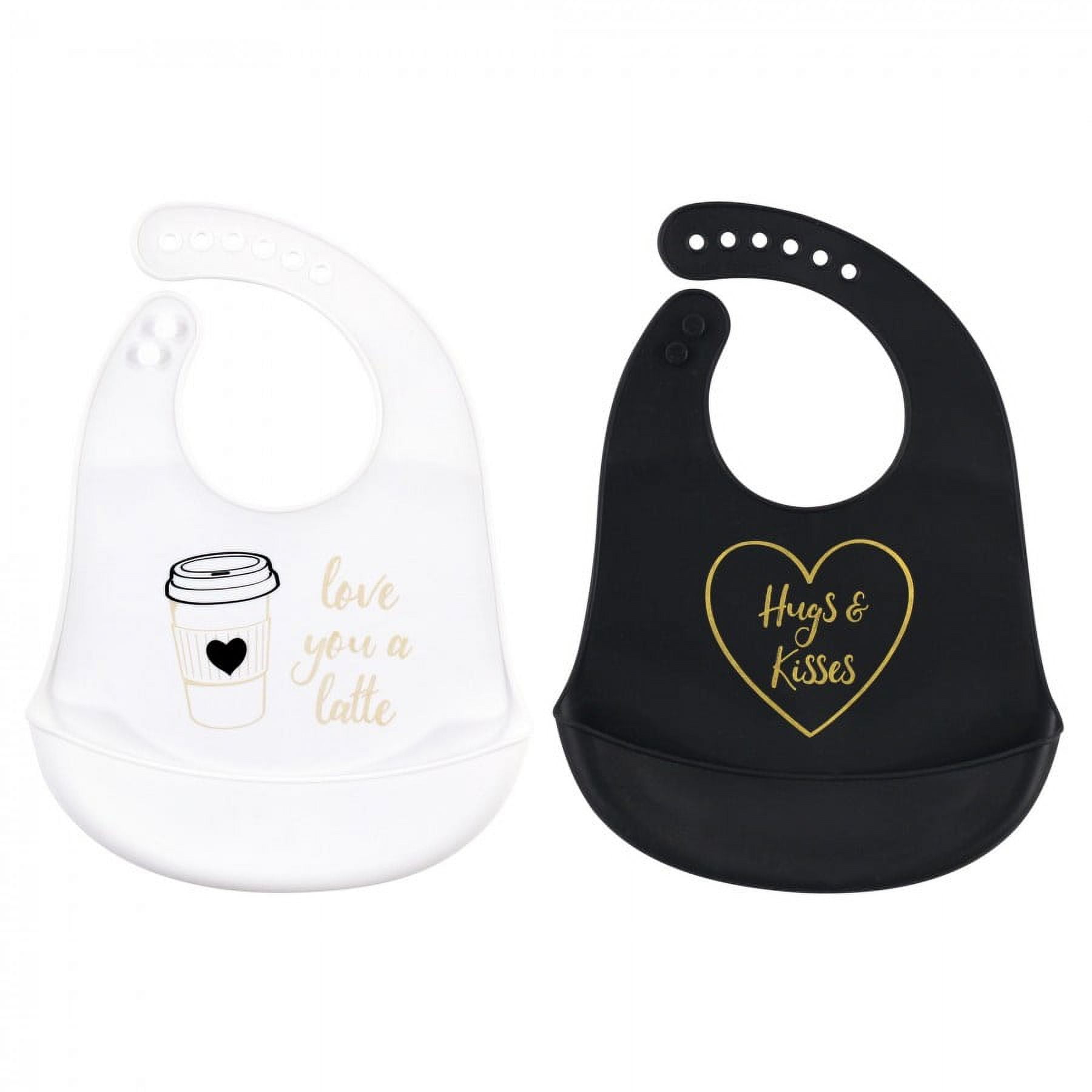 Amazon.com: Hudson Baby Unisex Baby Silicone Bibs, Fast Food