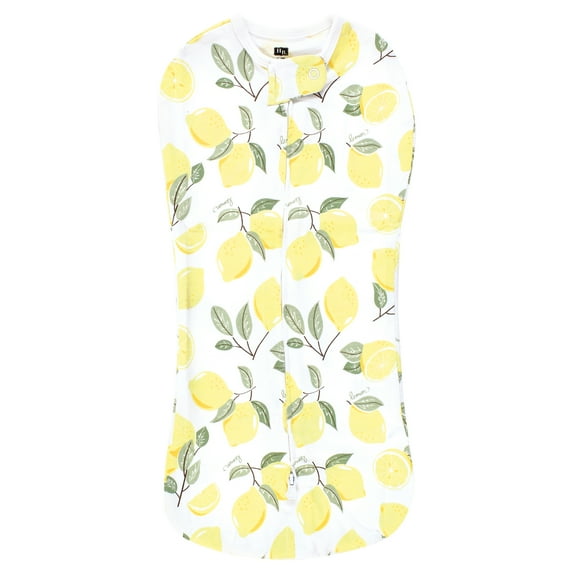 Hudson Baby Infant Girl Sleep Pod, Lemon, 0-2 Months