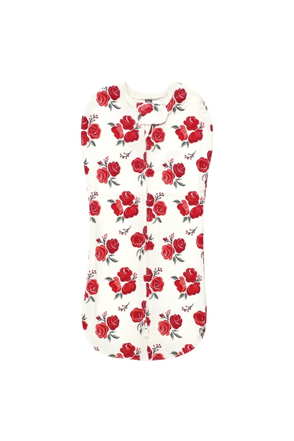Infant Girl Sleep Pod, Red Rose, 0-2 Months
