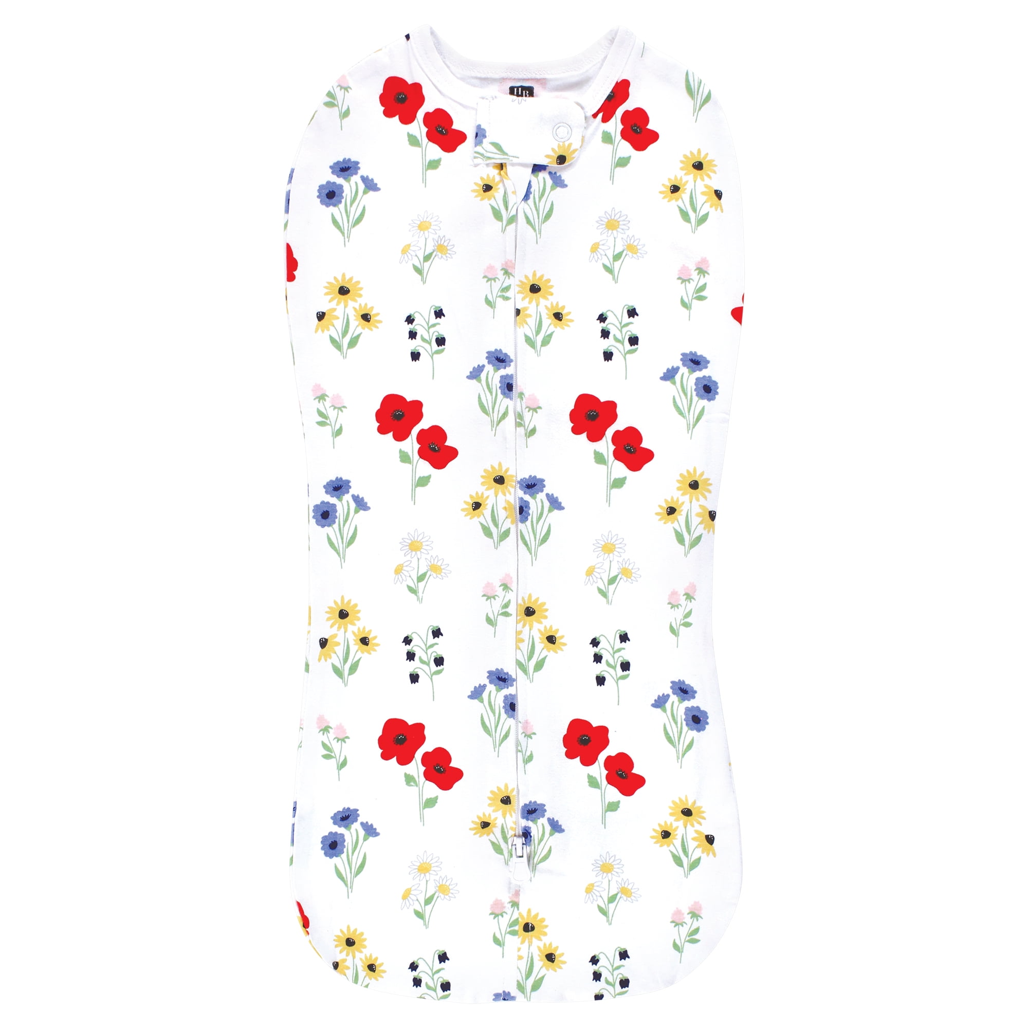 Hudson Baby Infant Girl Sleep Pod, Wildflower, 0-2 Months