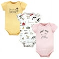 thumbnail image 1 of Hudson Baby Infant Girls Cotton Bodysuits, Hogs And Kisses, 9-12 Months, 1 of 5