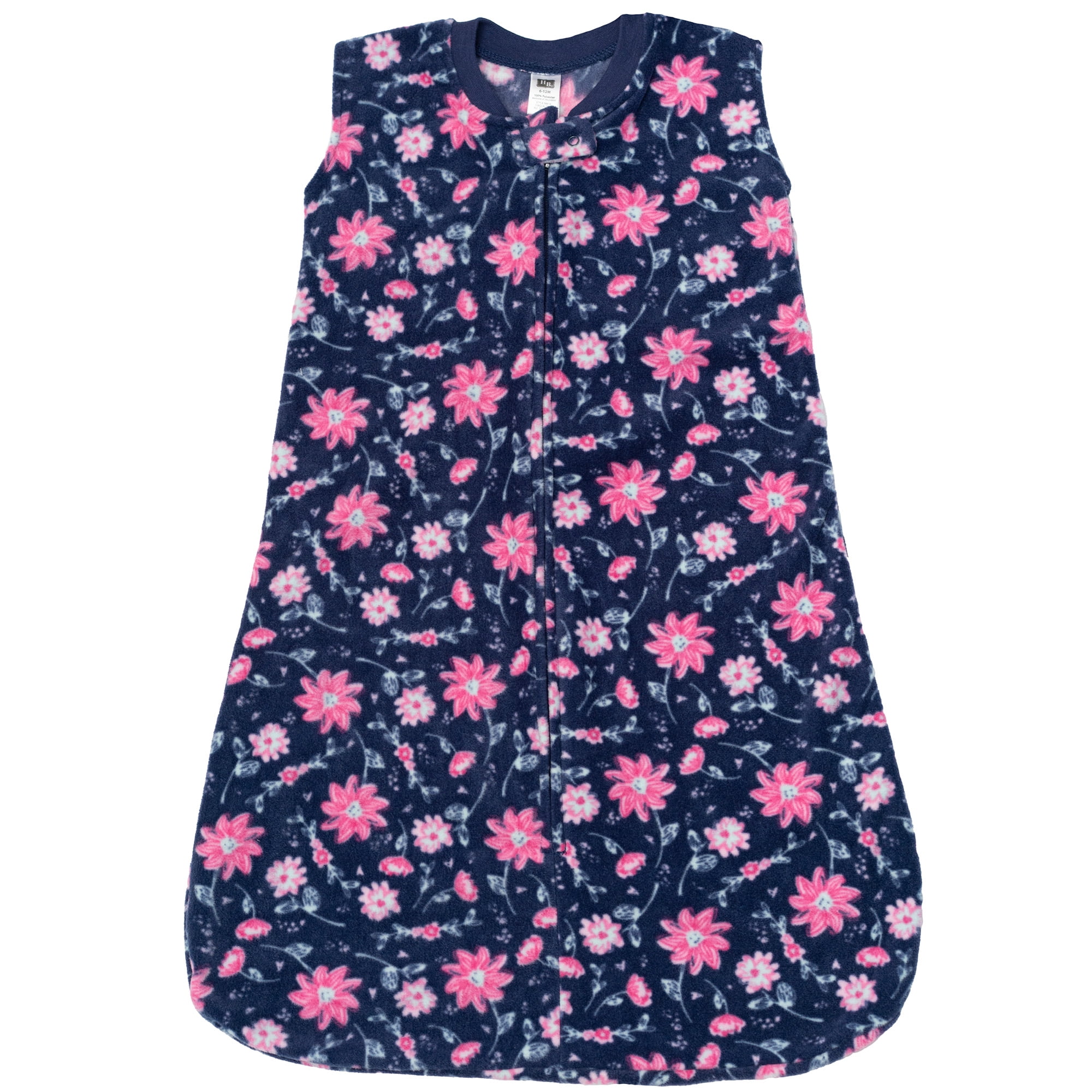 Hudson Baby Infant Girls Fleece Sleeping Bag, Sack, Blanket, Botanical, 18-24 Months