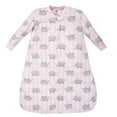 thumbnail image 1 of Hudson Baby Infant Girls Long-Sleeve Fleece Sleeping Bag, Elephant Stripe, 0-6 Months, 1 of 2