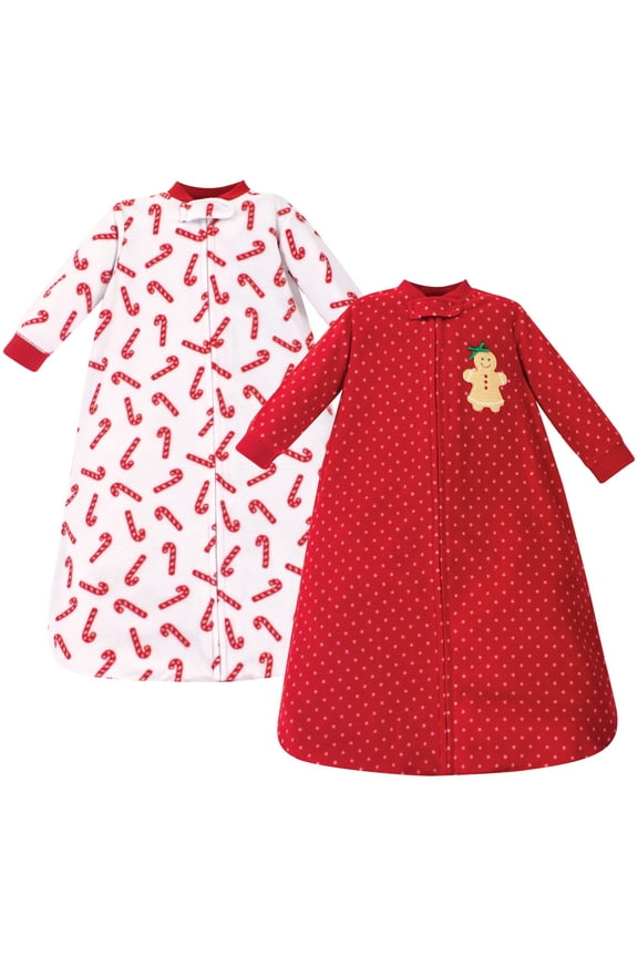 Infant Girls Long-Sleeve Fleece Sleeping Bag, Sugar Spice, 12-18 Months