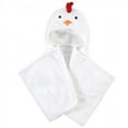 thumbnail image 1 of Hudson Baby Infant Hooded Animal Face Plush Blanket, Chicken, One Size, 1 of 7