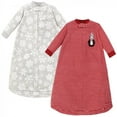 thumbnail image 1 of Hudson Baby Infant Long-Sleeve Fleece Sleeping Bag, Red Penguin, 0-9 Months, 1 of 3
