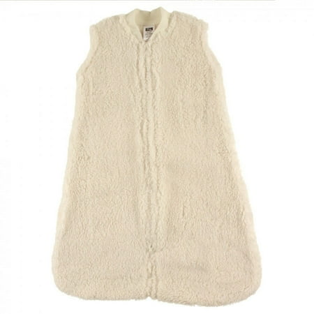Hudson Baby Infant Plush Sleeping Bag, Sack, Blanket, Cream Faux Shearling, 18-24 Months