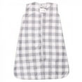 thumbnail image 1 of Hudson Baby Infant Plush Sleeping Bag, Sack, Blanket, Gray Plaid, 6-12 Months, 1 of 2