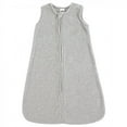 thumbnail image 1 of Hudson Baby Infant Plush Sleeping Bag, Sack, Blanket, Heather Gray Fleece, 6-12 Months, 1 of 2
