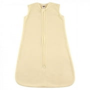 Hudson Baby Infant Plush Sleeping Bag, Sack, Blanket, Solid Cream Fleece, 0-6 Months