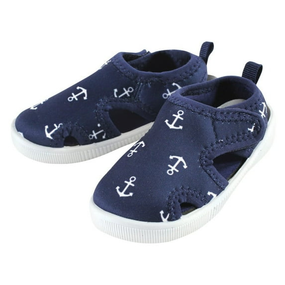 Hudson Baby Infant, Toddler and Kids Boy Sandal and Water Shoe, Anchor, 7 Toddler