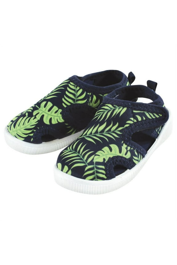 Infant, Toddler and Kids Boy Sandal and Water Shoe, Palm Leaf, 8 Toddler