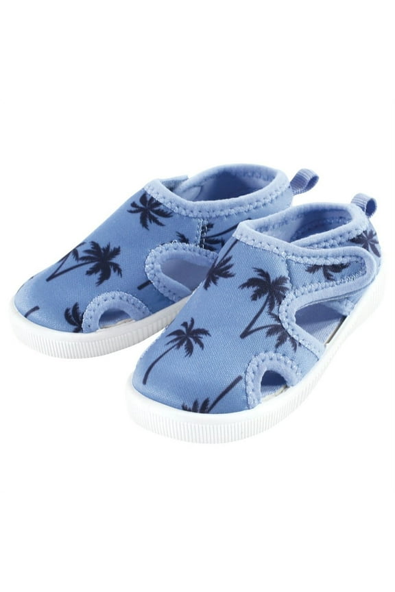Infant, Toddler and Kids Boy Sandal and Water Shoe, Palm Tree, 8 Toddler