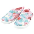 thumbnail image 1 of Hudson Baby Toddler Girl Slip-On Water Shoes, Hawaiian Print, US Size 8, 1 of 3