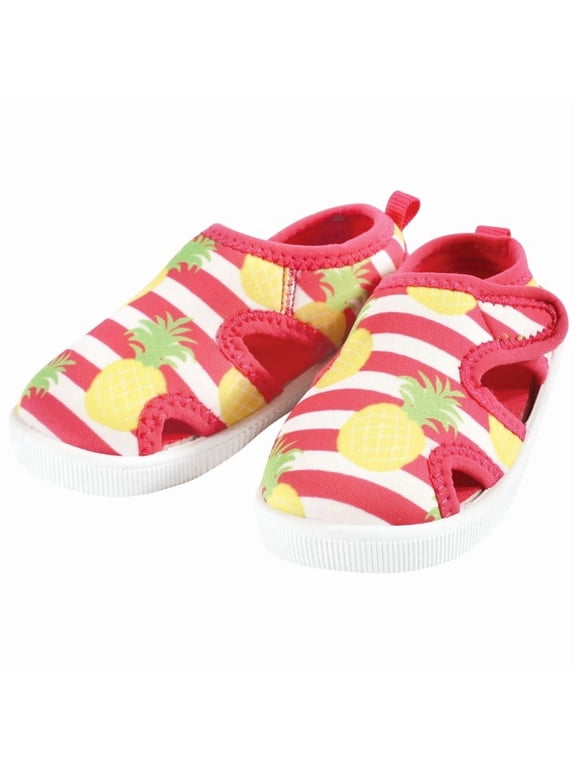 Infant, Toddler and Kids Girl Sandal and Water Shoe, Pineapple, 10 Toddler