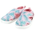 thumbnail image 1 of Hudson Baby; Toddler Girl Slip-On Sandal and Water Shoe, Pink Palm Leaf, Size 9, 1 of 3