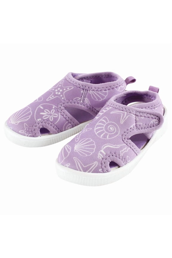 Infant, Toddler and Kids Girl Sandal and Water Shoe, Sea Shell, 6 Toddler