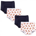 thumbnail image 1 of Hudson Baby Infant and Toddler Boy Cotton Training Pants, Foxes, 2 Toddler, 1 of 2