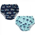 thumbnail image 1 of Hudson Baby Infant and Toddler Boy Swim Diapers, Palm Trees, 0-6 Months, 1 of 4