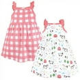 thumbnail image 1 of Hudson Baby Infant and Toddler Girl Cotton Dresses, Farm Animals, 5 Toddler, 1 of 4