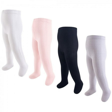 Hudson Baby Infant and Toddler Girl Cotton Rich Tights
