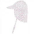 thumbnail image 1 of Hudson Baby Infant and Toddler Girl Sun Protection Hat, Berry Floral, 2T-4T, 1 of 2