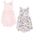 thumbnail image 1 of Hudson Baby Infant and Toddler Girls Cotton Dresses, Vintage Blossom, 12-18 Months, 1 of 4