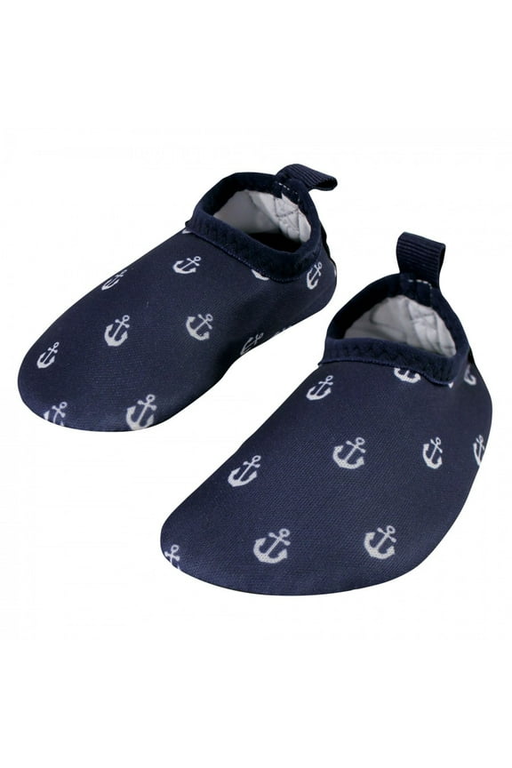 Infant and Toddler Water Shoes for Sports, Yoga, Beach and Outdoors, Anchor, 12-18M/5 Toddler