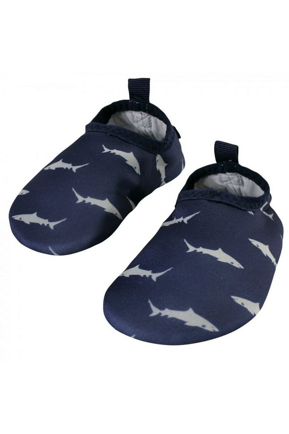 Infant and Toddler Water Shoes for Sports, Yoga, Beach and Outdoors, Shark, 6-12M/3-4 Toddler