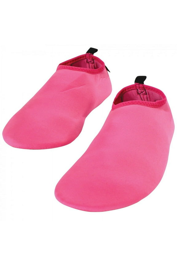 Kids and Adult Water Shoe for Sports, Yoga, Beach and Outdoors, Solid Hot Pink, 44-45/10-11 Womens/9-10 Mens