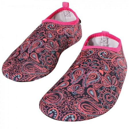 Hudson Baby Kids and Adult Water Shoes for Sports, Yoga, Beach and Outdoors, Paisley Punch, 46-47/12 Womens/11-12 Mens