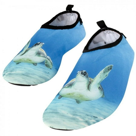 Hudson Baby Unisex Water Shoes, Comfortable & Breathable, Sea Turtle, Size 46-47/12W/11-12M